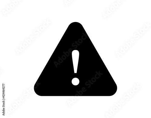 Exclamation icon. Alert sign. Alarm sign. Error message