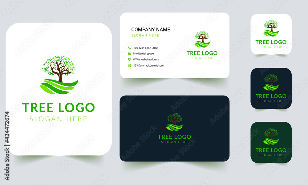 Nature Care logo and Business card Design Nature Care logo and Business card Design