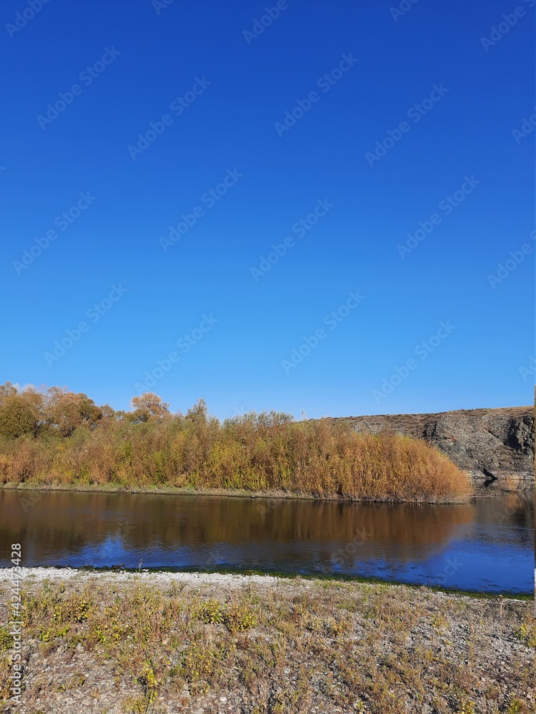 Fototapeta premium autumn in the mountains