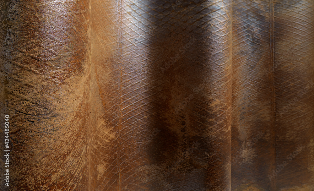 Texture of an iron plate Texture of an iron plate