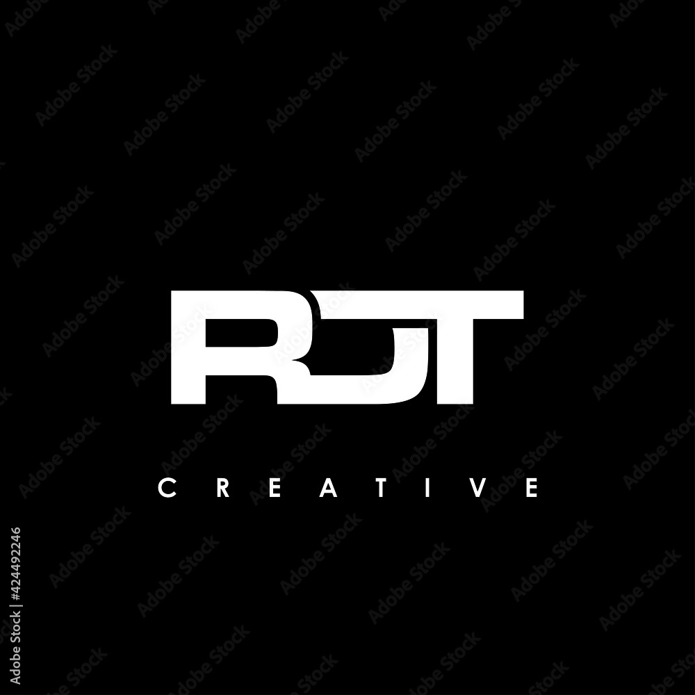 RDT Letter Initial Logo Design Template Vector Illustration RDT Letter Initial Logo Design Template Vector Illustration