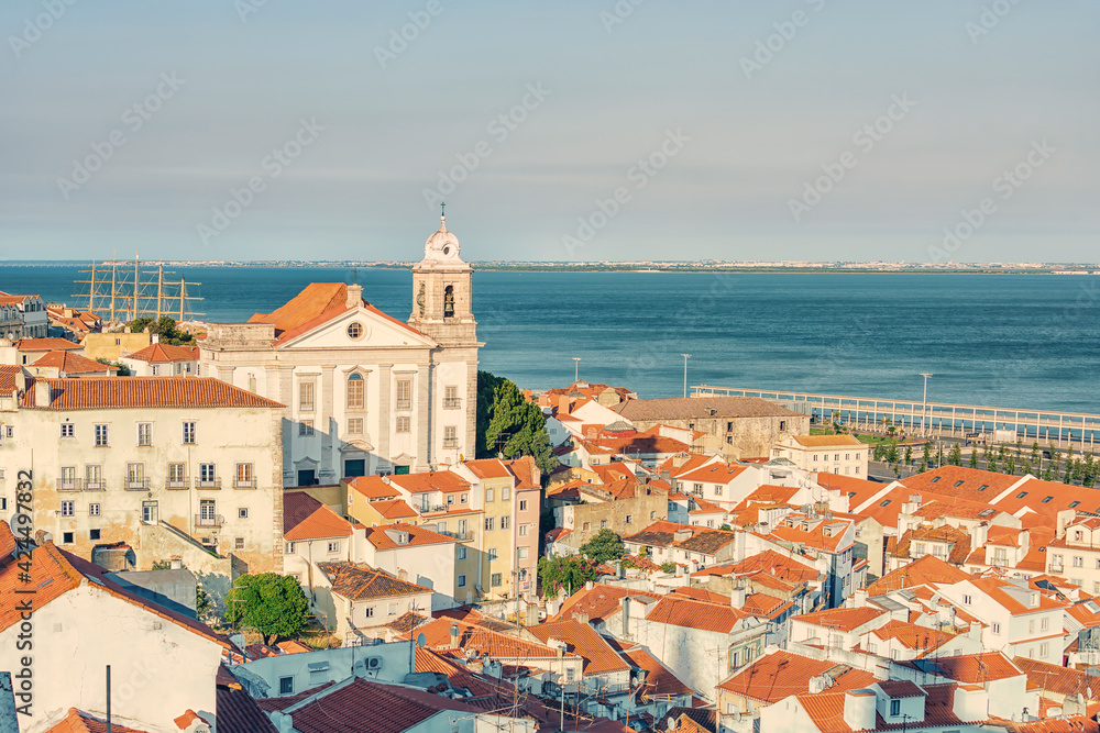 Lisbon city in the Daytime