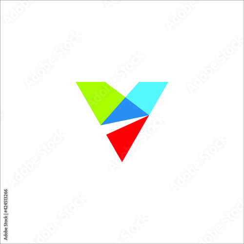 Free Download v logo - GFXLoad