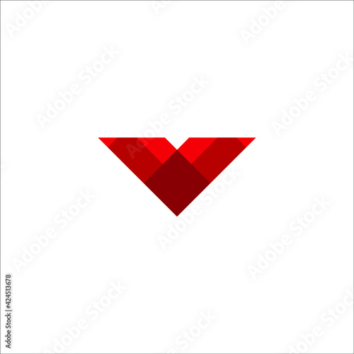 Free Download v logo - GFXLoad