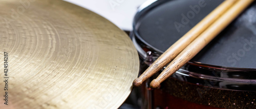 Photography Musical instruments close up banner