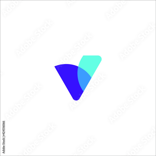 Free Download V logo - GFXLoad