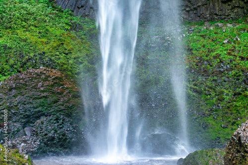Latourell Falls along Columbia River Gorge  Oregon