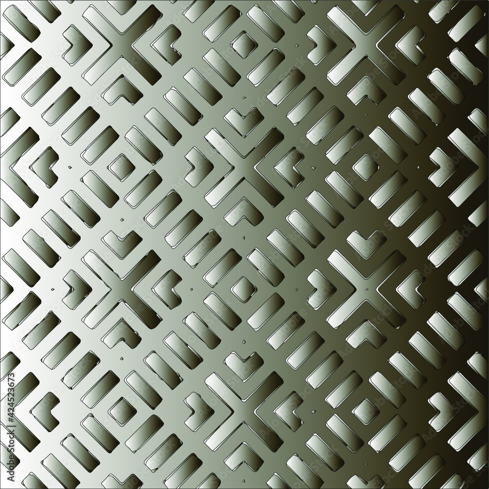 Pattern with a black-and-white gradient . Abstract metallic background Pattern with a black-and-white gradient . Abstract metallic background