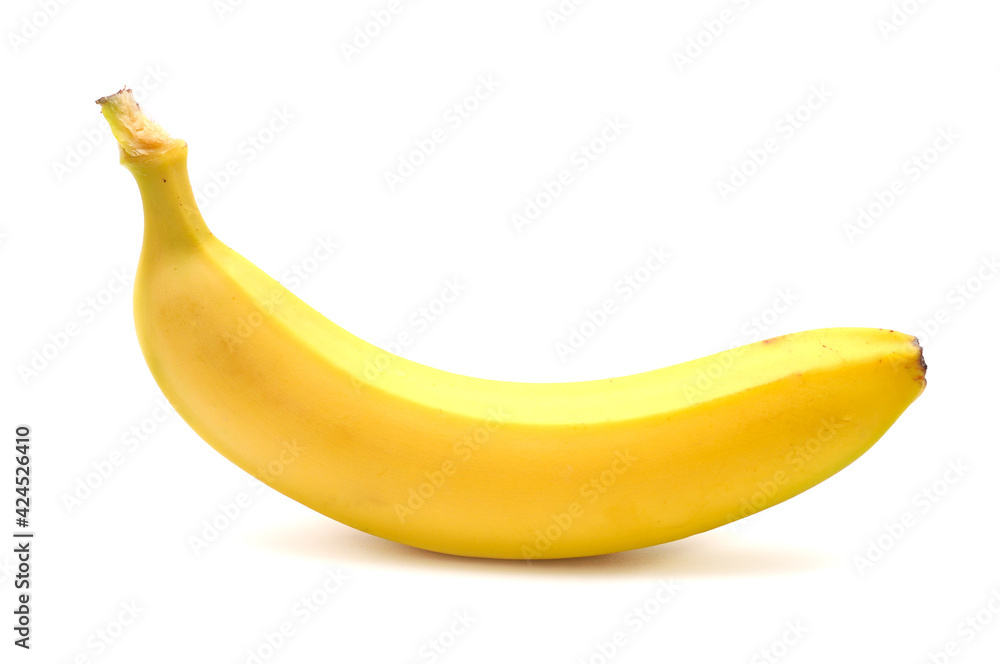 fresh ripe banana isolated on white background fresh ripe banana isolated on white background