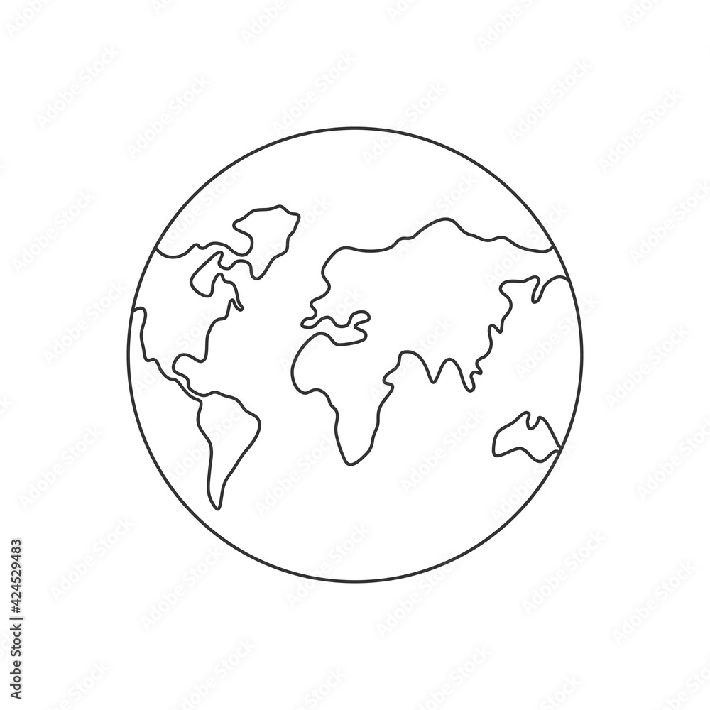 world map globe clip art