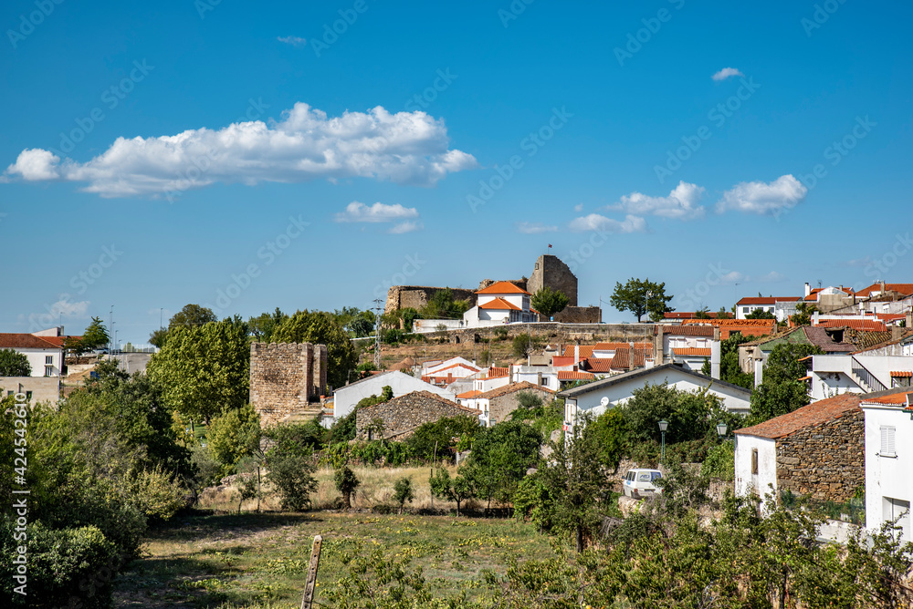 Ruins of the Castle of Miranda Do Douro, Portugal