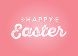 Happy Easter Banner, Trendy Easter Design, Easter Sunday Background, Easter Banner, Holiday Vector Illustration Background