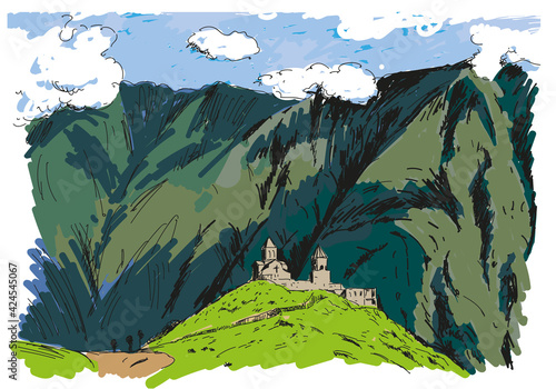 Georgia Church in the Mountains