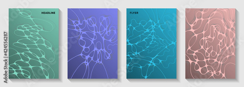 Artificial intelligence concept abstract vector
