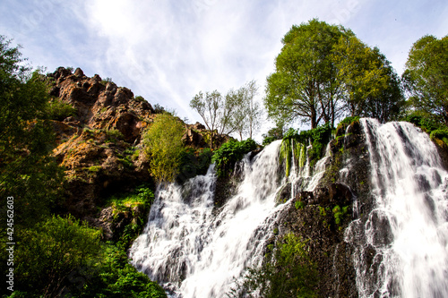 Fototapeta Naklejka Na Ścianę i Meble -  The Shaki waterfall in Armenia