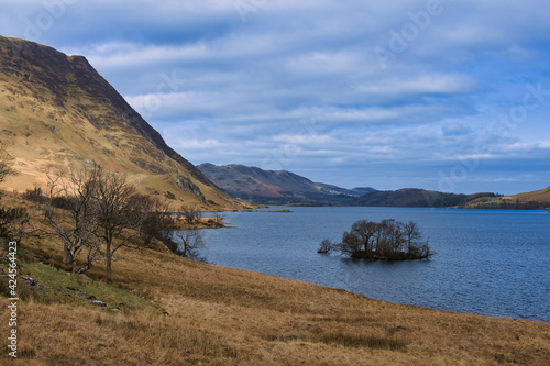 lake and mountains in Lake District
