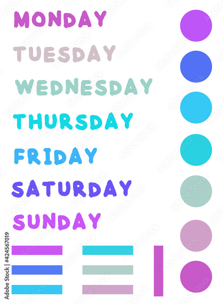 Weekly planner stickers Weekly planner stickers