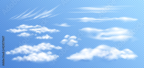 Realistic Sky Clouds Collection