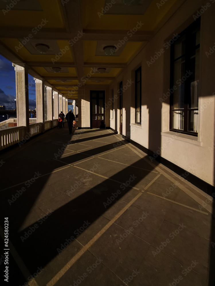 Fototapeta premium parking lot