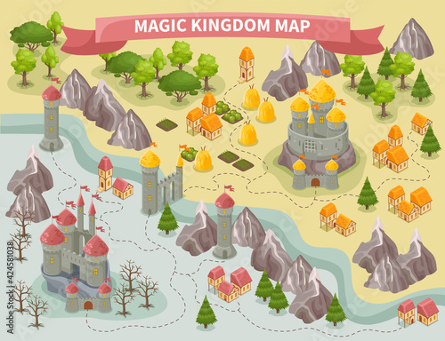 Magic Kingdom Map