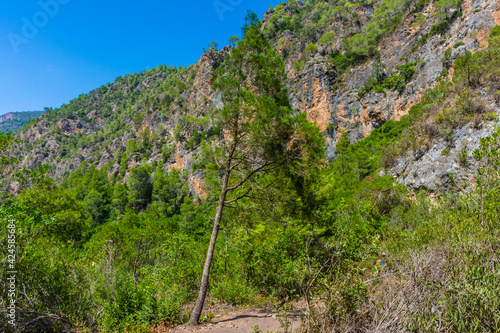 Mountains of Talassemtane National Park, Morocco photo