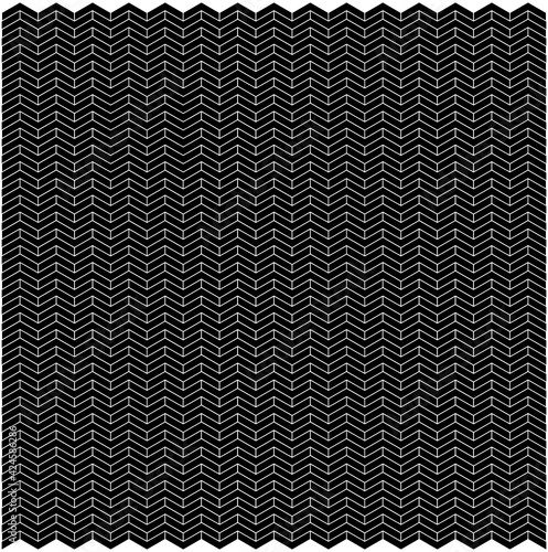 ángulos negros sobre fondo gris entrelazados