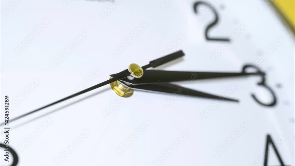Fast moving wall watch clock timelapse,time flowing speed,analog clock motion Fast moving wall watch clock timelapse,time flowing speed,analog clock motion