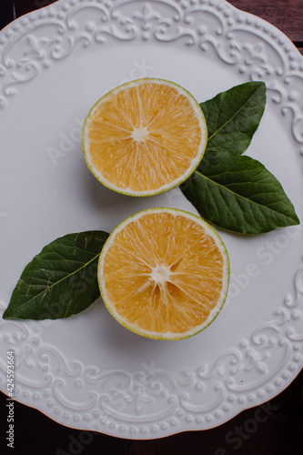 lemon and mint