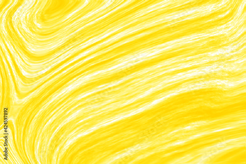 Yellow liquid texture. Abstract background vector