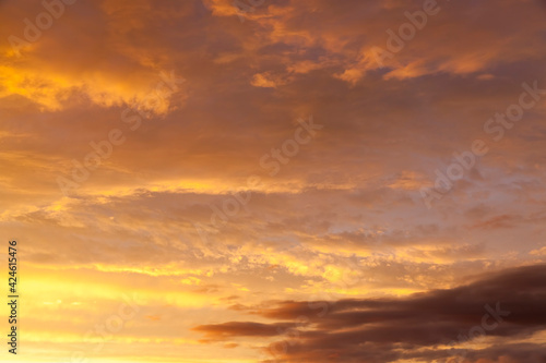 Fototapeta Naklejka Na Ścianę i Meble -  beautiful colored sky during sunset or sunrise