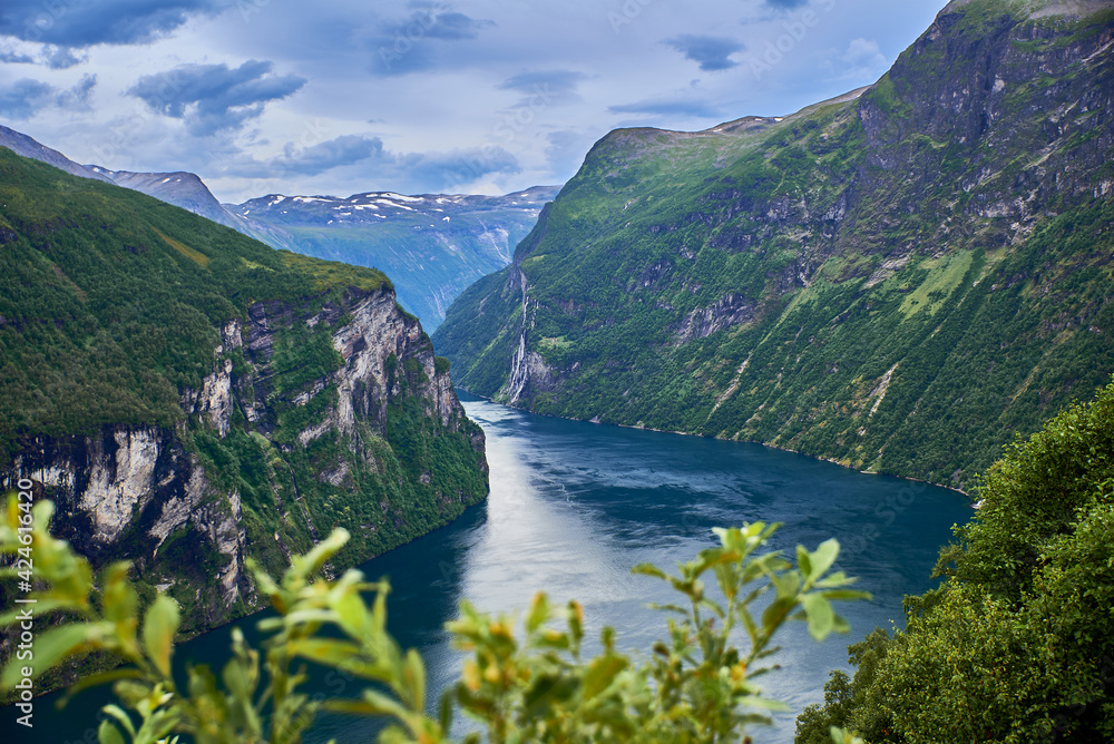 Geiranger Fjord view