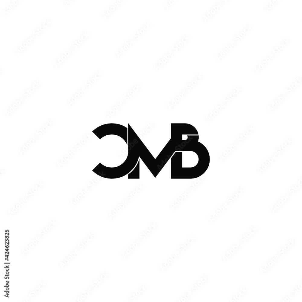 cmb letter original monogram logo design cmb letter original monogram logo design
