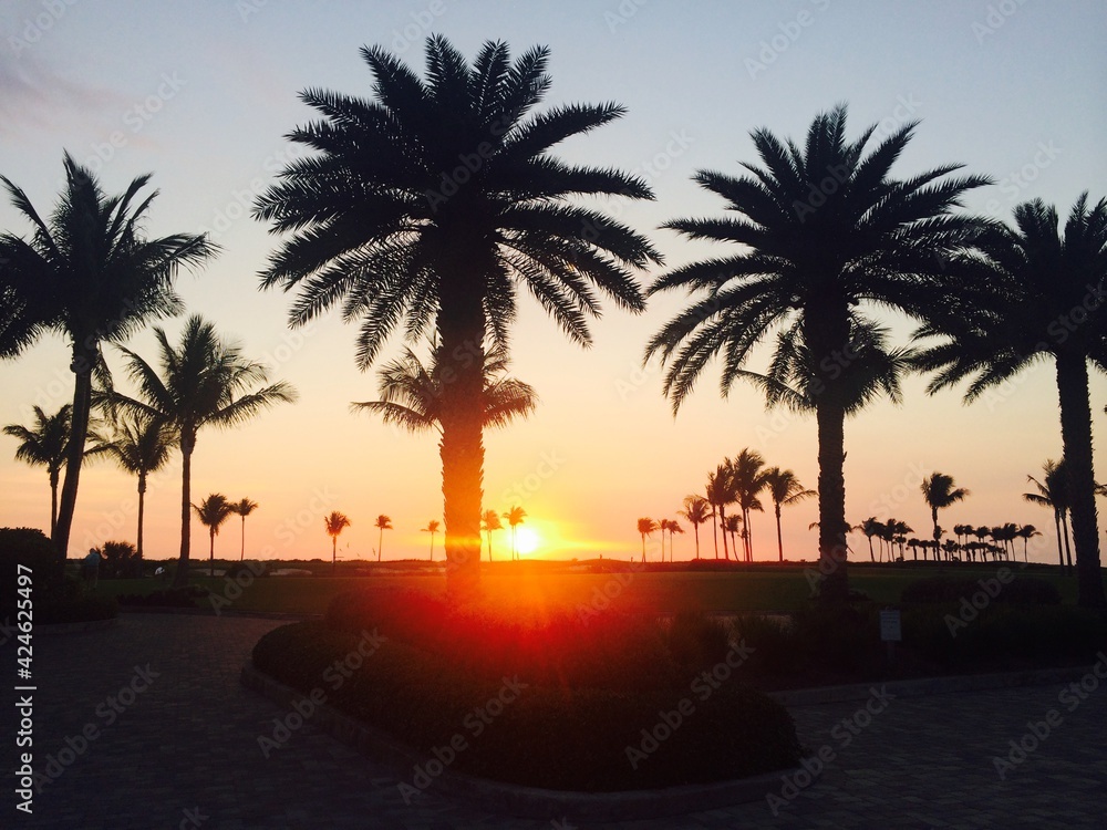 Obraz premium Beach Sunset