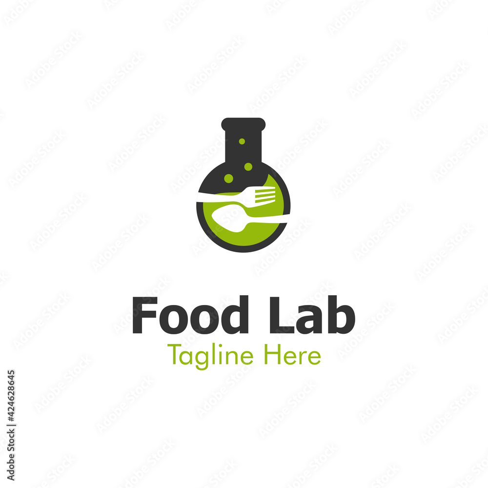 Illustration Vector Graphic of Food Lab Logo. Perfect to use for Food Company Illustration Vector Graphic of Food Lab Logo. Perfect to use for Food Company