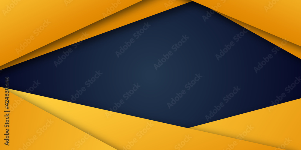 Obraz Abstract tech graphic banner design. Vector corporate background