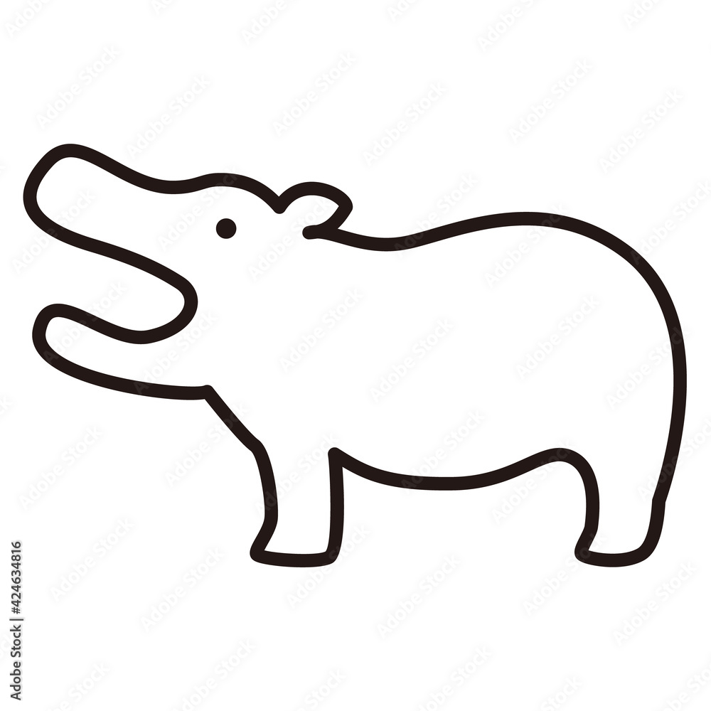 かば かわいいイラスト かば かわいいイラスト