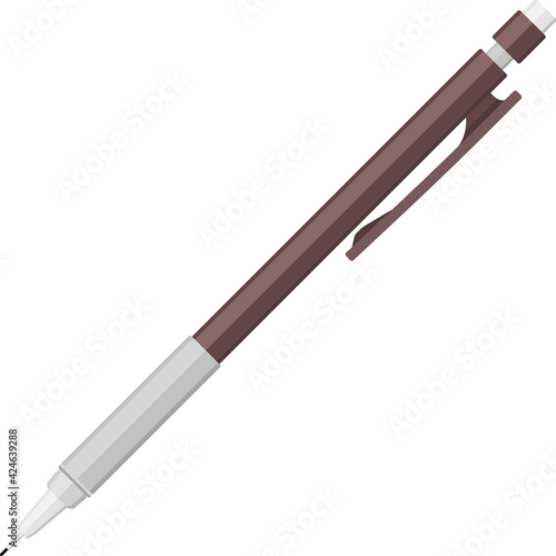 School stationery vector element mechanical pencil