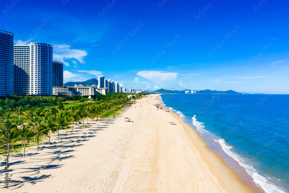 Shili Silver Beach Scenic Spot, Hailing Island, Yangjiang City, Guangdong Province, China Shili Silver Beach Scenic Spot, Hailing Island, Yangjiang City, Guangdong Province, China