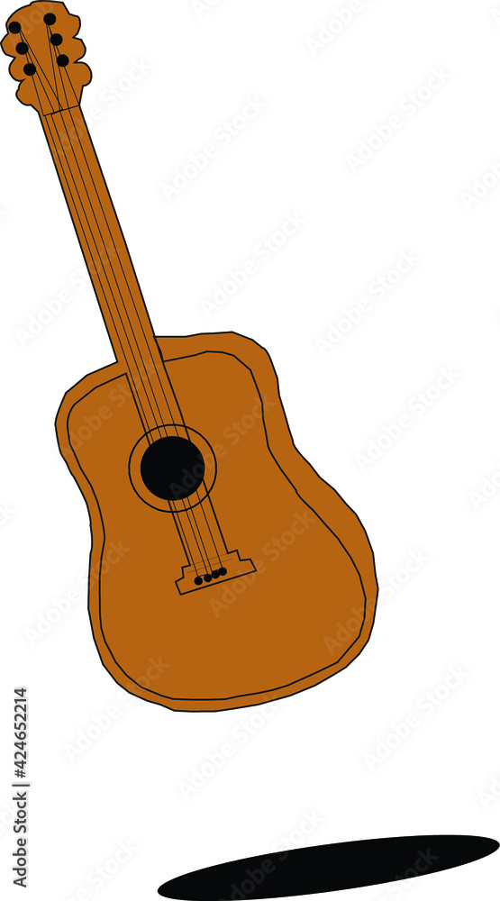 Guitar vector image