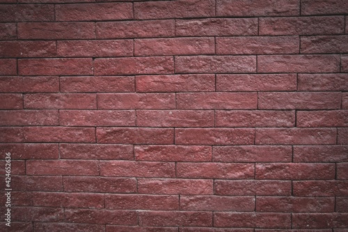 Red bricks wall texture background