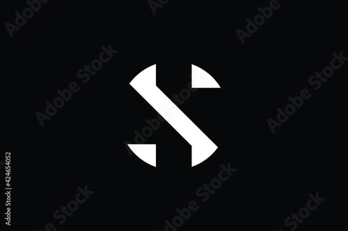 SO logo letter design on luxury background. OS logo monogram initials letter concept. SO icon logo design. OS elegant and Professional letter icon design on black background. S O OS SO