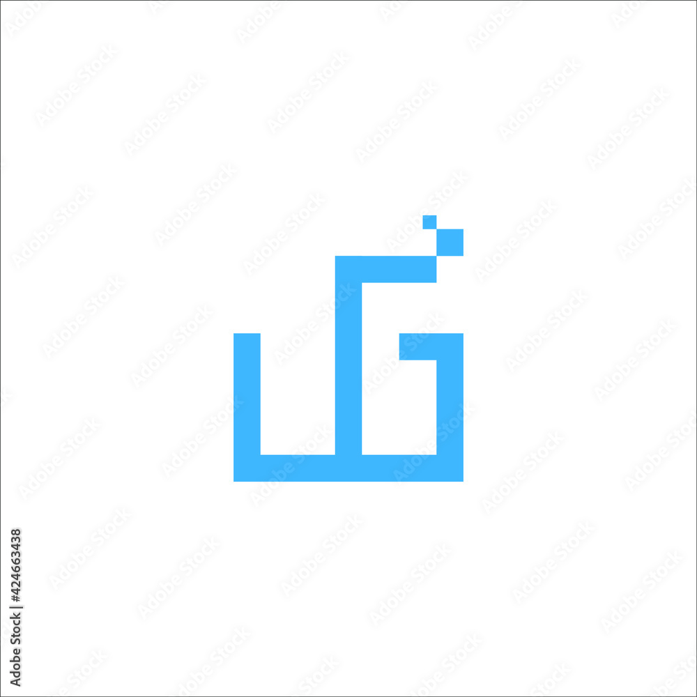 WG logo design vector sign WG logo design vector sign