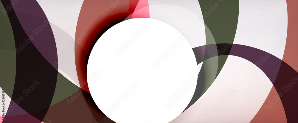 Ring geometric shapes, o letter repetition wallpaper. Abstract background for business or technology presentations, internet posters or web brochure covers Ring geometric shapes, o letter repetition wallpaper. Abstract background for business or technology presentations, internet posters or web brochure covers