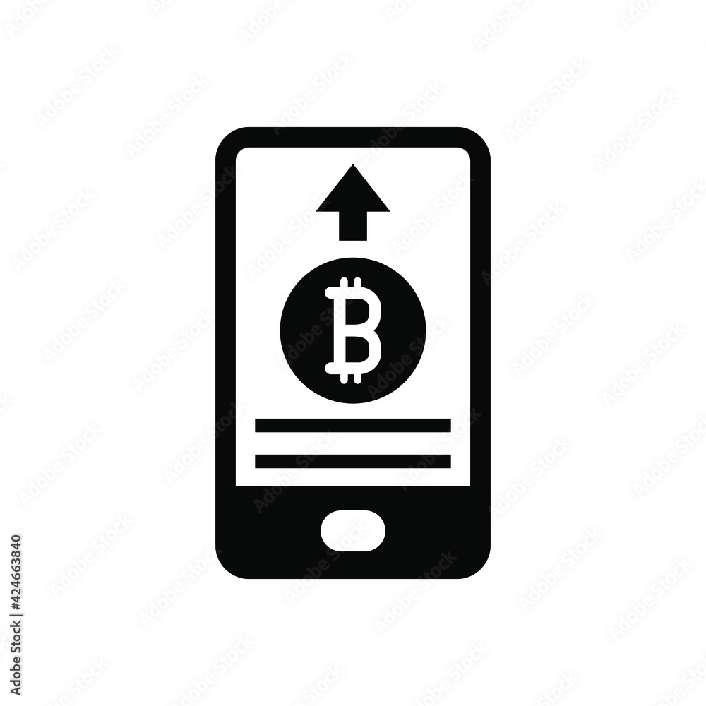 Bitcoin withdrawal icon Bitcoin withdrawal icon