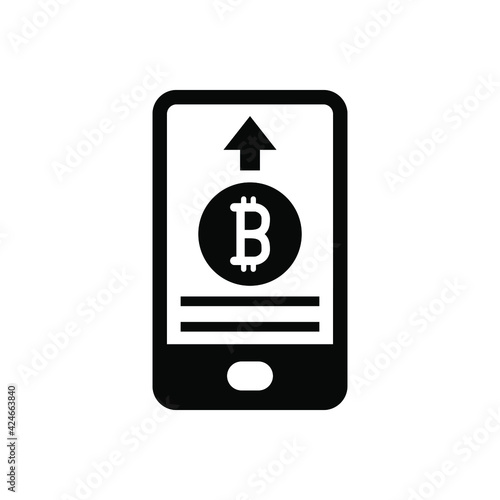 Bitcoin withdrawal icon