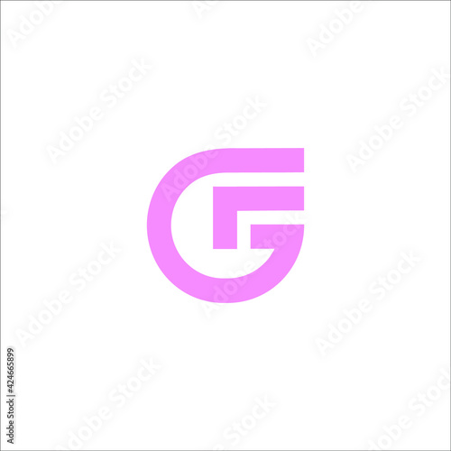 GF logo design 