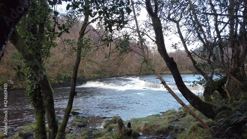 The beautiful landscape of Bonny Glen by Frosses in County Donegal - Ireland photo