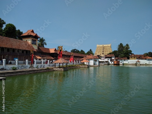 Sree Padmanabha swamy temple pond, Thiruvananthapuram Kerala