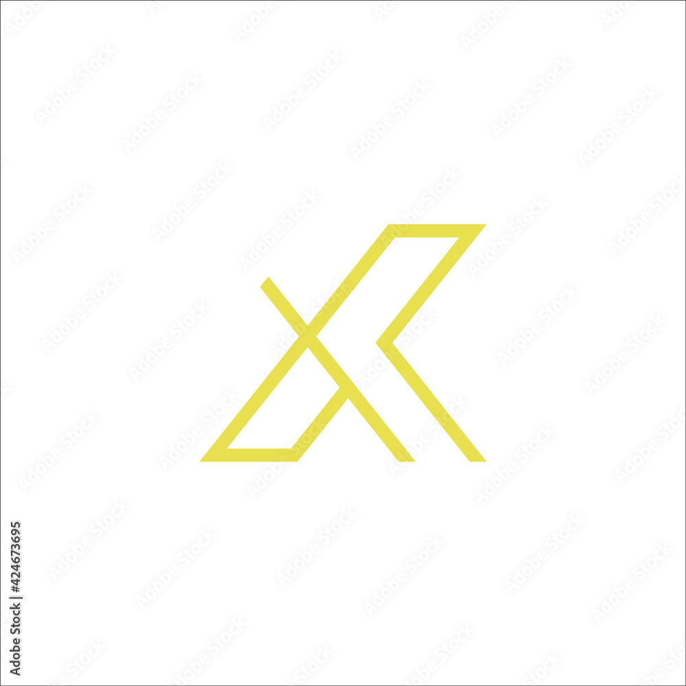K logo design vector sign