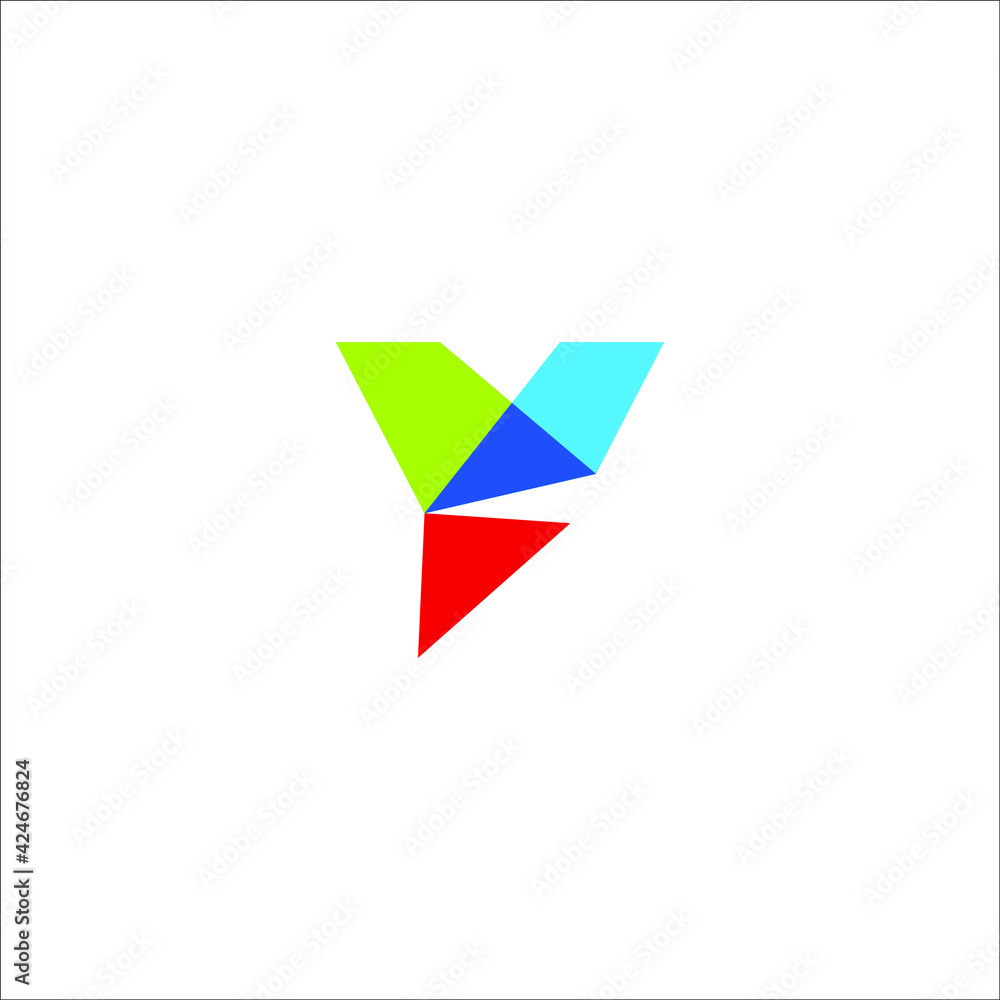Y letter logo design vector sign Y letter logo design vector sign